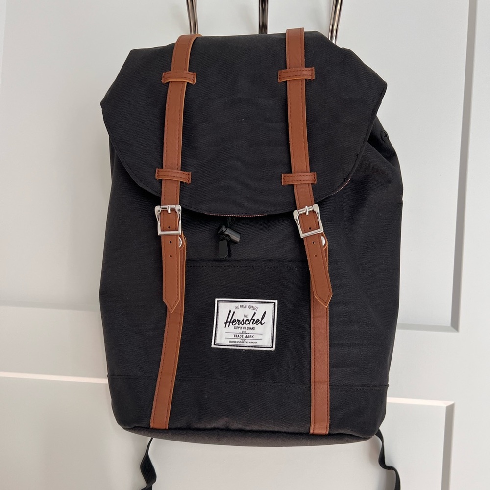 Herschel Supply Company Black and Brown Classic Backpack